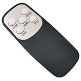  ZEVENTI - Zidni ventilator FANNY 50W/230V mat hrom + daljinski upravljač | Eponuda.com