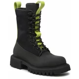 Rains Pohodni čevlji Show Combat Boot 22610 Črna