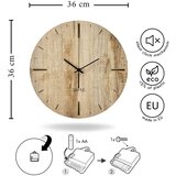Styler Zidni sat ø 36 cm Adam – | shoptok.hr