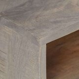 TV omarica siva 130x35x51 cm trden robusten mangov les | Shoptok.si