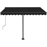  Avtomatska tenda LED + senzor 350x250 cm antracitna, (20728794) | Shoptok.si