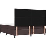  Posteljni Okvir z Vzmetnico Komplet 2 Bela Tkanina 180 x 200 cm, (22067217) | Shoptok.si