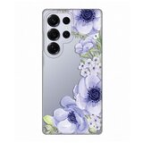  Torbica Silikonska Print Skin za Samsung S938B Galaxy S25 Ultra Blue Roses | ePonuda.com