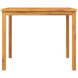  Vrtni blagovaonski stol 90 x 90 x 74 cm masivno bagremovo drvo | shoptok.hr