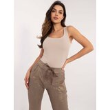 Italy Moda Pants-DHJ-SP-21258.32-dark beige | shoptok.hr