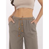 Italy Moda Pants-MO-SP-9806.66-dark beige | Shoptok.si