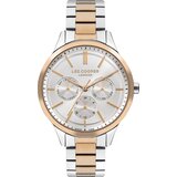 Lee Cooper Ženski ručni sat, Kvarcni mehanizam, 38mm, Sivo kućište, Roze-zlatne boje, LC07865.530 | Eponuda.com