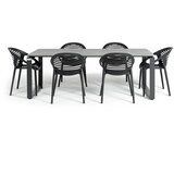 Le Bonom Set vrtnega pohištva s 6 stoli Joanna Strong Cene