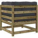  Kutna vrtna sofa s jastucima od impregnirane borovine | shoptok.hr