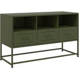 TV ormarić maslinastozeleni 100,5x39x60,5 cm čelični | shoptok.hr