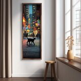 WALLXPERT LAC049-150 Multicolor Decorative Framed MDF Painting | Eponuda.com