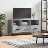 vidaXL TV omarica betonsko siva 102x36x50 cm inženirski les | Shoptok.si
