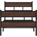  Okvir kreveta bez madraca s uzglavljem i podnožjem 90x200 cm | shoptok.hr