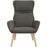  Stol za sproščanje temno siv žamet, (20934623) | Shoptok.si