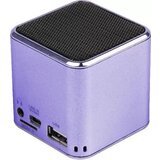 Gembird SPK-108-V Portable Built-in rechargeable battery+microSD-card reader+USB-flashdrive purple zvučnik Cene