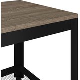  Stolić za kavu sivo-crni 90x45x45 cm MDF i željezo | Eponuda.ba