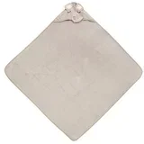Bathfriends ručnik za djecu 100x100 slon siva