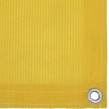 Balkonski zastor žuti 90 x 400 cm HDPE | shoptok.hr