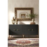 Hanah home komoda Lessi 180, 180 cm, antracit | Eponuda.com