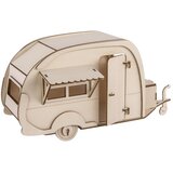 RAYHER Lesena sestavljanka Prikolica, 36x18x15cm, 40-delna, (20633850) | Shoptok.si