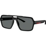 PSA06S DG002G Polarized ONE SIZE (59) Črna/Siva