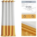  Curtain IRVETTE color white eyelets voile, velvet 140x250 ameliahome | shoptok.hr