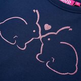  Dječja haljina trenirka modra 104 | shoptok.hr
