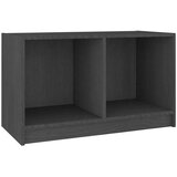 vidaXL TV ormarić sivi 70 x 33 x 42 cm od masivne borovine | shoptok.hr