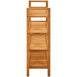  Stalak za obuću s 4 police 100x27x80 cm od masivne hrastovine | shoptok.hr