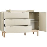 Pinio Bež niska dječja komoda 144,5x52 cm Miloo – | shoptok.hr