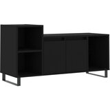 vidaXL TV omarica črna 100x35x55 cm inženirski les, (20913931) Cene