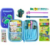  Šolska peresnica z opremo Modri ​​dinozaver | Shoptok.si