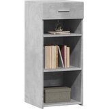 Komoda siva boja betona 40 x 42,5 x 93 cm od konstruiranog drva | Eponuda.com