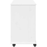  Gležnji kabinet Bela 63,5 x 39 x 65,5 cm Masivno borovo les, (5000232422) | Shoptok.si