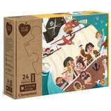 Clementoni YO HO HO! Gusari Maxi puzzle 24kom - | shoptok.hr