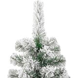  Umjetno božićno drvce s nogom Zelena i bijela 180 cm | shoptok.hr