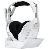 Logitech G Astro A50 X Lightspeed brezžične slušalke z bazno postajo bele barve za PC & igralne konzole Cene
