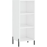 Maison Chic Komoda - Predalnik visok sijaj bela 34,5x32,5x90 cm inženirski les, (21720101) | Shoptok.si