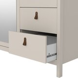 Tvilum Sivo-bež ormar s ogledalom 150x199x58 cm Madrid – | shoptok.hr