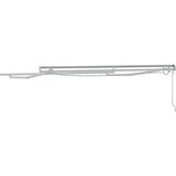  Okvir tende S LED lampica Bijelo 350 x 250 cm Aluminij | shoptok.hr