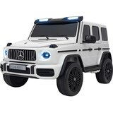  Licencirani auto na akumulator Mercedes Benz G63 AMG XXL 4x4 - dvosjed - bijeli | Eponuda.ba