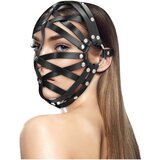 Ouch maska iz umetnega usnja (črna) | Shoptok.si