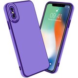Cadorabo Ohišje, združljiv z Apple v sijajnem vijoličnem - Rose Gold - Zaščitni pokrov iz fleksibilnega silikona TPU in z zaščito pred kamero, (20596608) | Shoptok.si