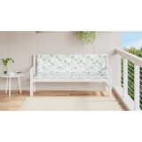  Jastuci za vrtnu klupu 2 kom s uzorkom lišća 150x50x7cm tkanina | Eponuda.com