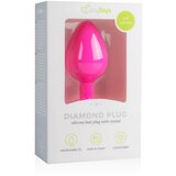 EasyToys - Anal Collection Diamond Čep Medium - Ružičasti | shoptok.hr