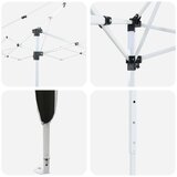  Rastezljivi šator za svadbe - šator za zabave Antracit 575 x 288 x 245 cm | shoptok.hr