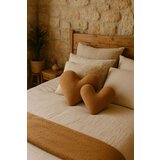 Aberto Design dekorativni jastuk Kalp, 42x45x12 cm, Braon Cene