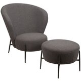 DAN-FORM Denmark Siva fotelja od bouclé tkanine Orbit – | shoptok.hr