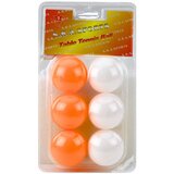  6 žogic za namizni tenis - bele in oranžne | Shoptok.si