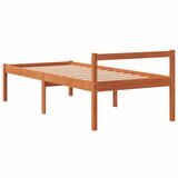  Krevet za starije osobe voštano smeđi 75 x 190 cm od borovine | shoptok.hr